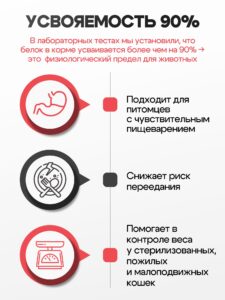 Корм сухой «Cosmocat» для крупных кошек с индейкой 1,8 кг