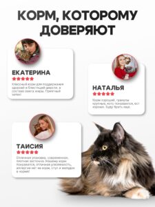 Корм сухой «Cosmocat» для крупных кошек с индейкой 1,8 кг