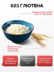 Корм сухой «Cosmocat» для крупных кошек с индейкой 5 кг