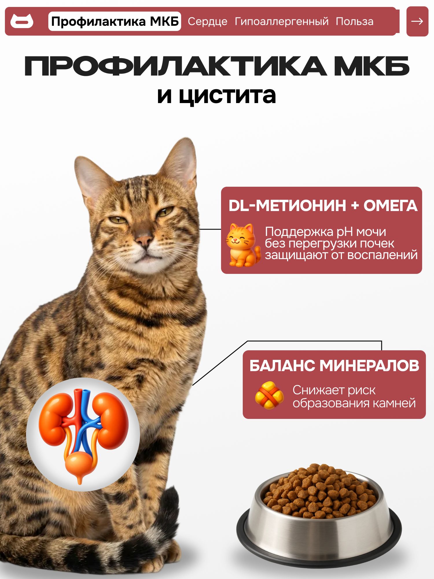 Корм сухой «Cosmocat» для привередливых кошек с индейкой 1.8 кг