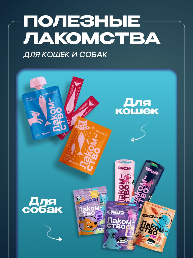 Коврик для медленного кормления Cosmopet квадратный синий