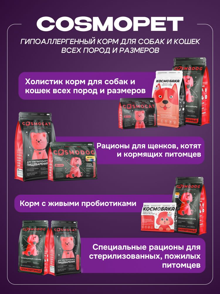 Миска для медленного кормления Cosmopet планета фиолетовая