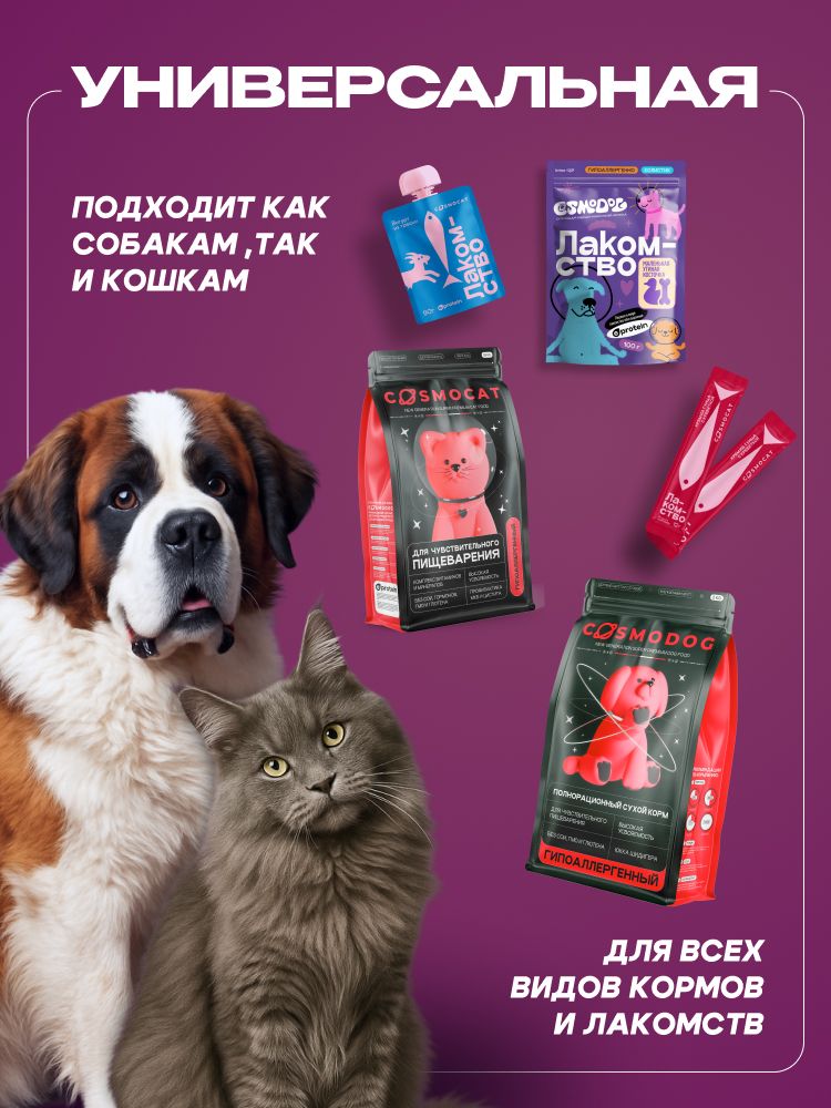 Коврик для медленного кормления Cosmopet круглый розовый